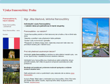 Tablet Screenshot of francouzstina-in.cz